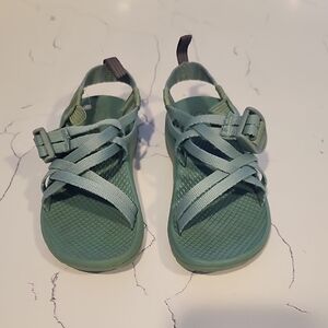 Kids Green Chaco Sandals